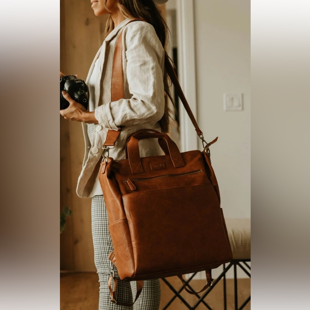 Kindly Camera Bag “Courtney” full size in brown - Picture 2 of 14